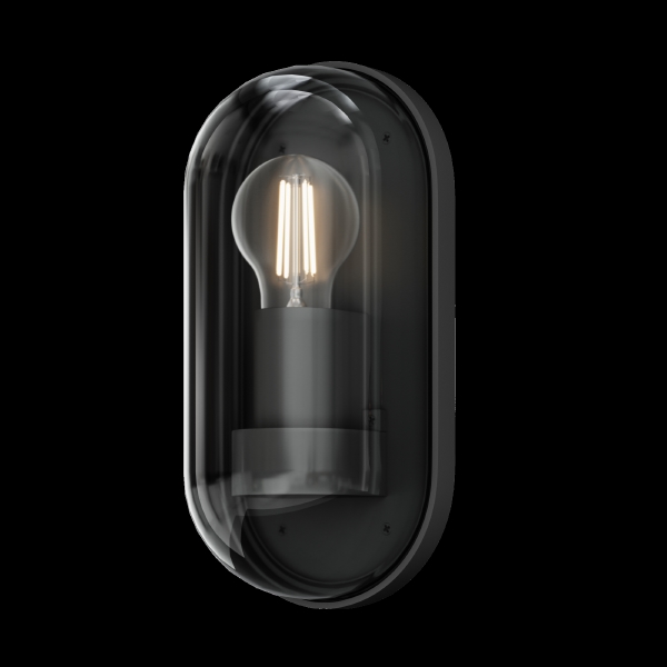 Уличный настенный светильник Candle O449WL-01GF