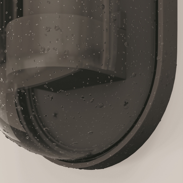 Уличный настенный светильник Candle O449WL-01GF