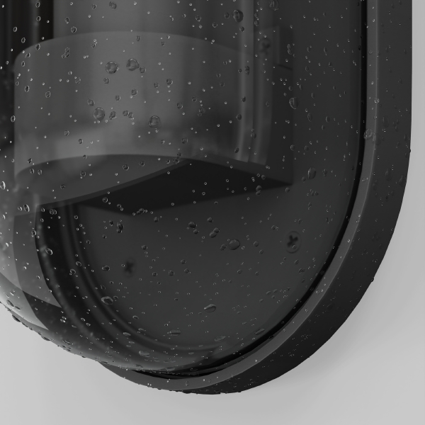 Уличный настенный светильник Candle O449WL-01GF