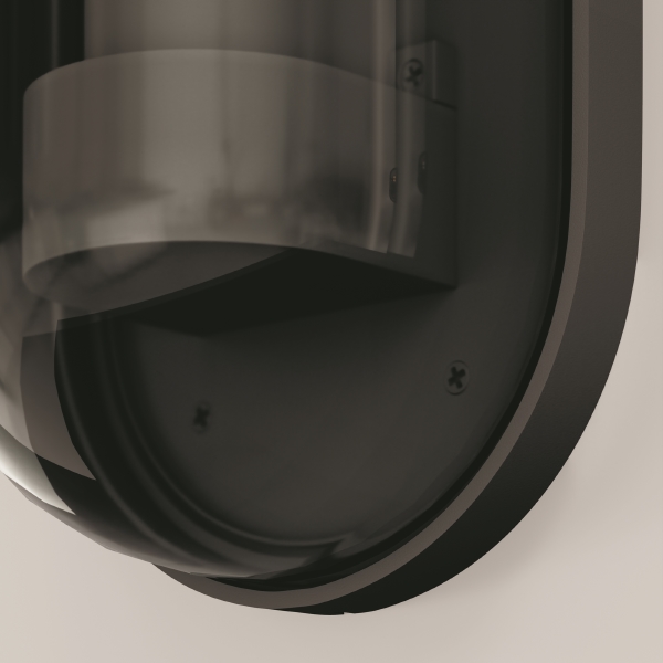 Уличный настенный светильник Candle O449WL-01GF