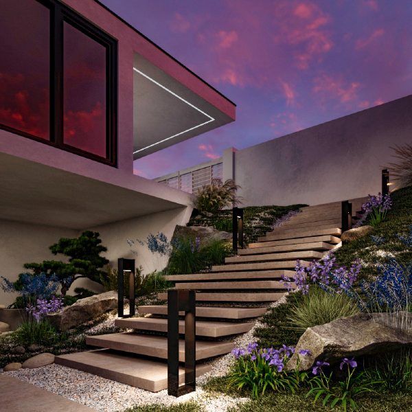 Уличный наземный светильник Gran O465FL-L16GF3K