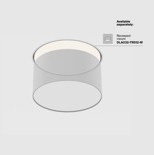 Светильник потолочный Zon C032CL-12W3K-RD-B