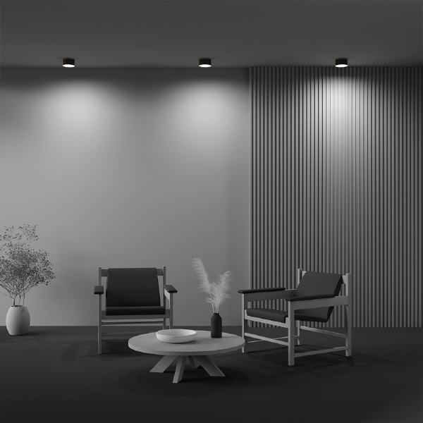 Светильник потолочный Zon C032CL-12W3K-RD-B