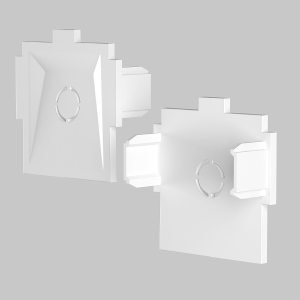 Заглушка Accessories for tracks Radity TRA084EC-12W