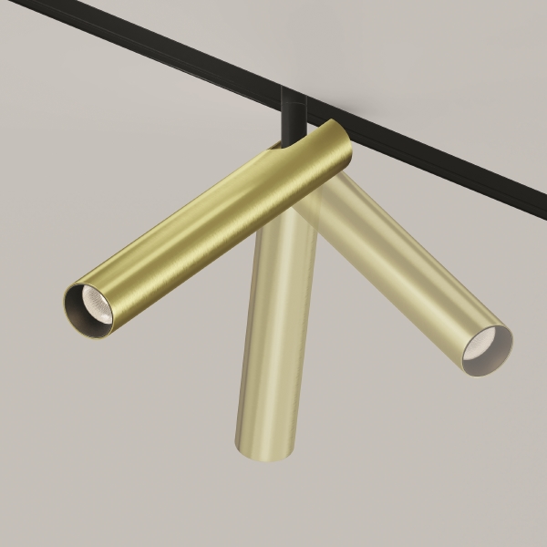 Трековый светильник Focus T Exility TR141-2-6W3K-M-BS