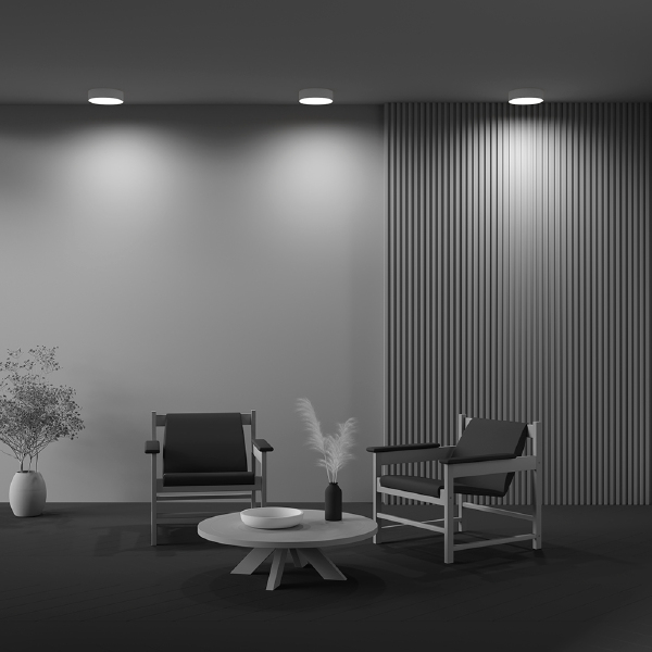 Светильник потолочный Zon C032CL-24W4K-RD-W