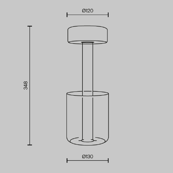 Настольная лампа AI Collaboration MOD229TL-L3G3K1