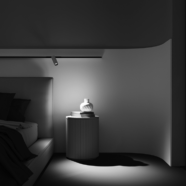 Трековый светильник Focus LED Exility TR032-4-12W3K-M-DS-BW