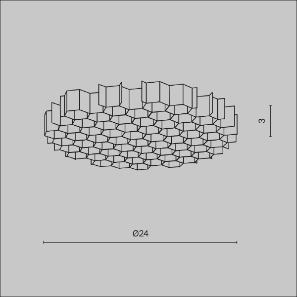 Аксессуар Focus T HoneyComb-D24