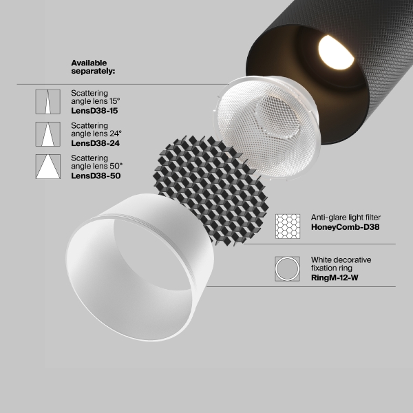 Трековый светильник Artisan Exility TR097-2-12W3K-M-BB
