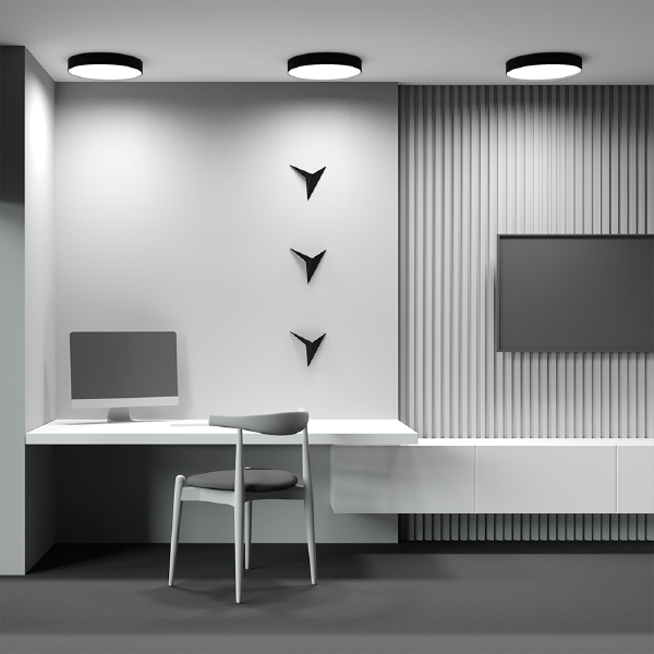 Светильник потолочный Zon C032CL-45W4K-RD-B