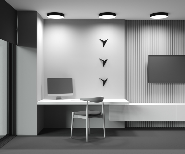 Светильник потолочный Zon C032CL-45W4K-RD-B