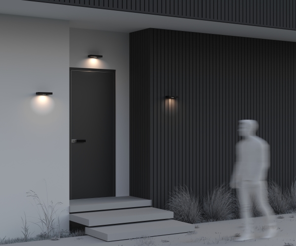 Уличный настенный светильник Pir OSL456WL-L2GF3K