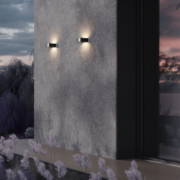 Уличный настенный светильник Cont O464WL-L18GF3K