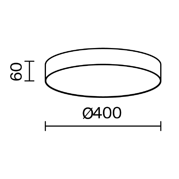 Светильник потолочный Zon C032CL-45W3K-RD-MG