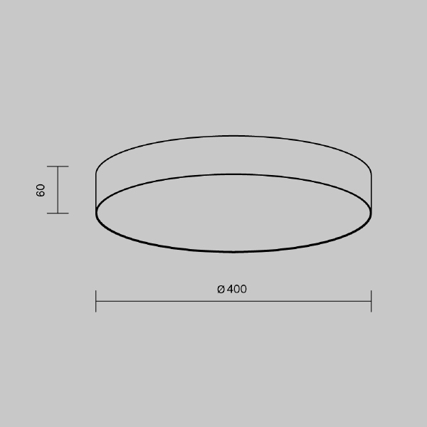 Светильник потолочный Zon C032CL-45W3K-RD-MG