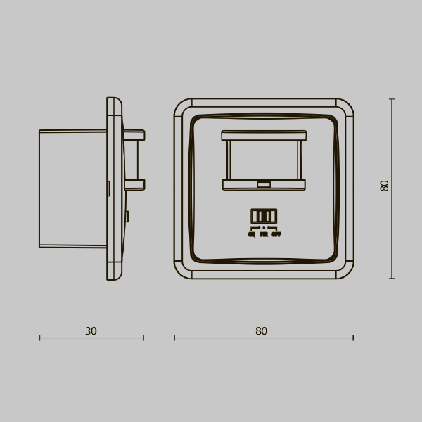 Аксессуар Датчики движения и освещенности SI-02