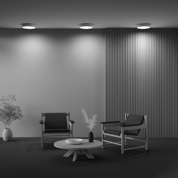 Светильник потолочный Zon C032CL-36W4K-RD-W