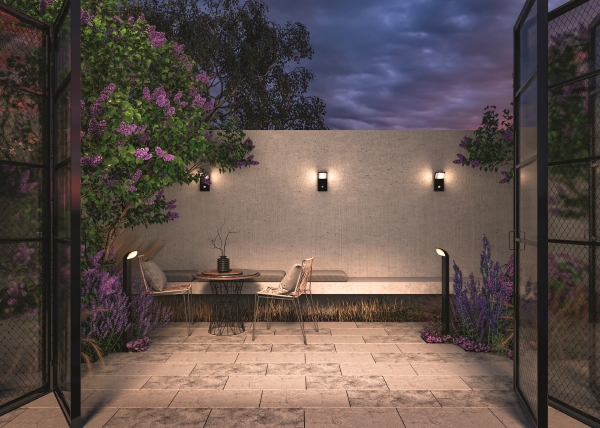 Уличный настенный светильник Stock O446WL-L7GF3K