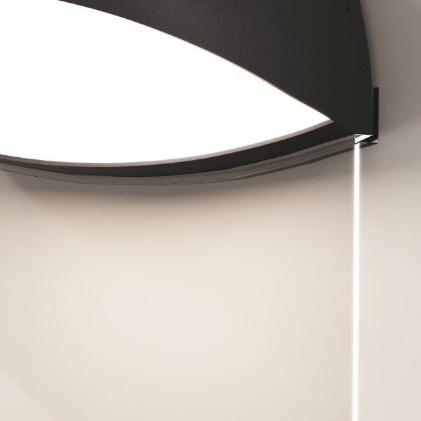 Уличный настенный светильник Gloss O447WL-L7GF3K