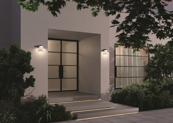 Уличный настенный светильник Gloss O447WL-L7GF3K