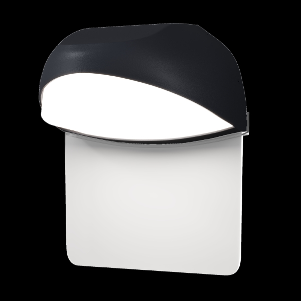 Уличный настенный светильник Gloss O447WL-L7GF3K