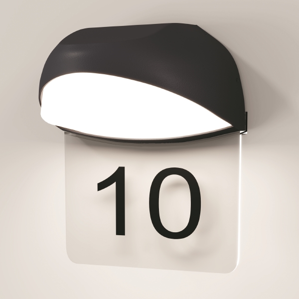 Уличный настенный светильник Gloss O447WL-L7GF3K