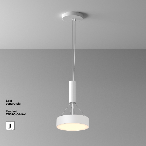 Светильник потолочный Zon C032CL-24W3K-RD-W