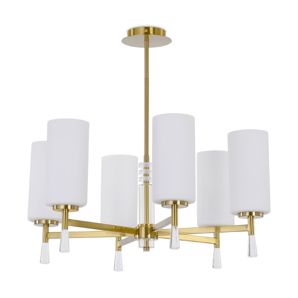 Люстра на штанге Chic FR2031PL-06BS