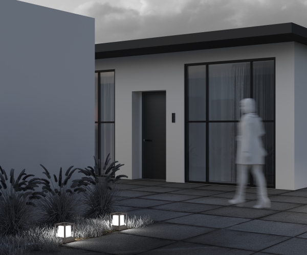 Уличный наземный светильник Trim O455FL-01GF1