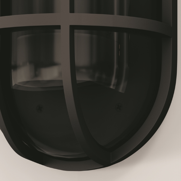 Уличный настенный светильник Candle O449WL-01GF1