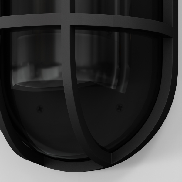 Уличный настенный светильник Candle O449WL-01GF1