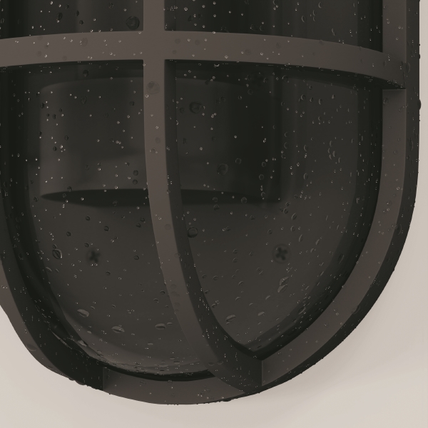 Уличный настенный светильник Candle O449WL-01GF1