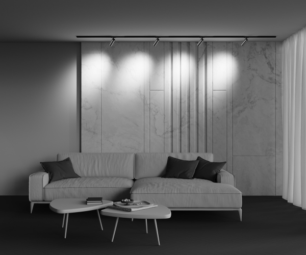 Трековый светильник Focus LED Unity TR021-1-12W4K-W-BBS