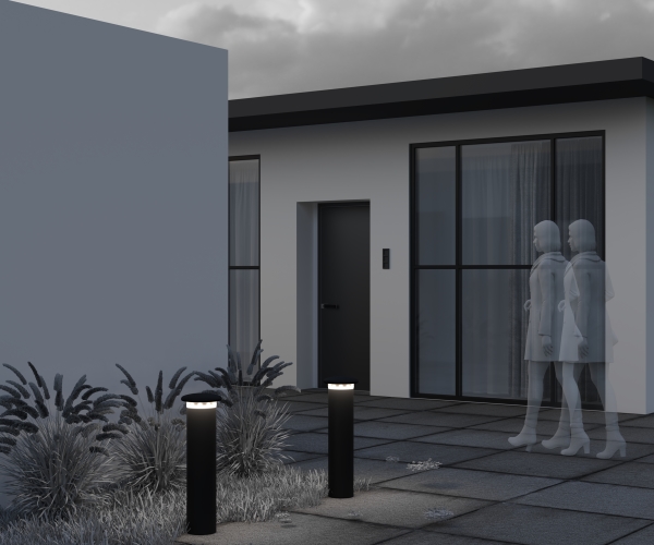 Уличный наземный светильник Grip O460FL-L10GF3K1