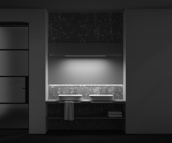 Трековый светильник Basis Exility TR030-4-30W3K-WW-DS-W