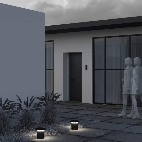 Уличный наземный светильник Grip O460FL-L10GF3K