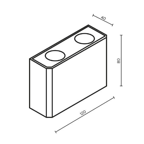 Уличный настенный светильник Show O433WL-L4W3K