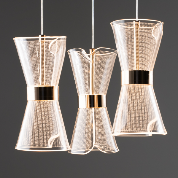 Светильник подвесной Dress FR5438PL-L18G