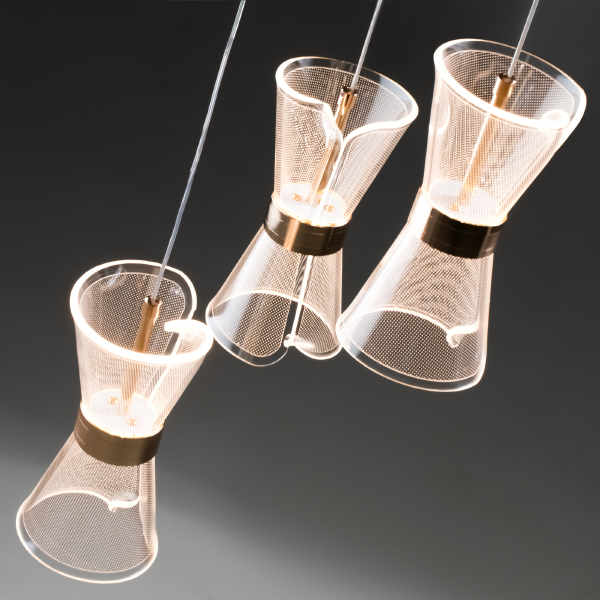 Светильник подвесной Dress FR5438PL-L18G