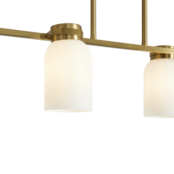 Люстра на штанге Kamelia FR5446PL-04BS