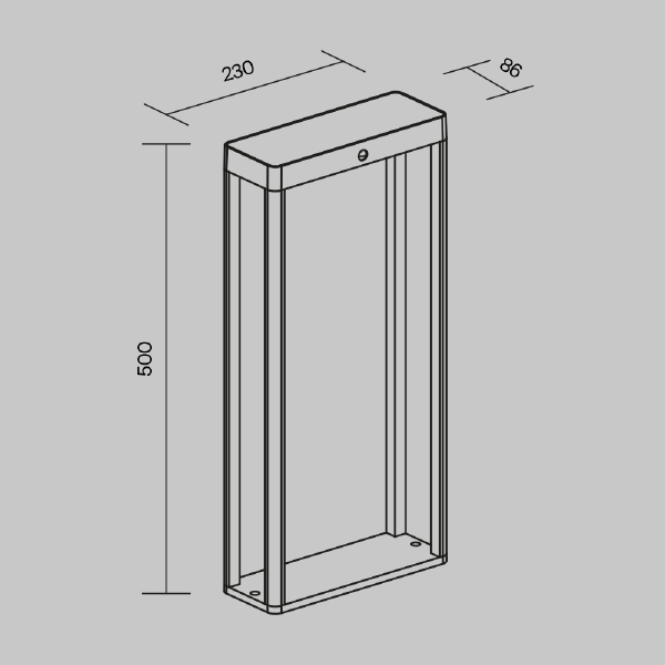 Уличный наземный светильник Pir OSL456FL-L2GF3K