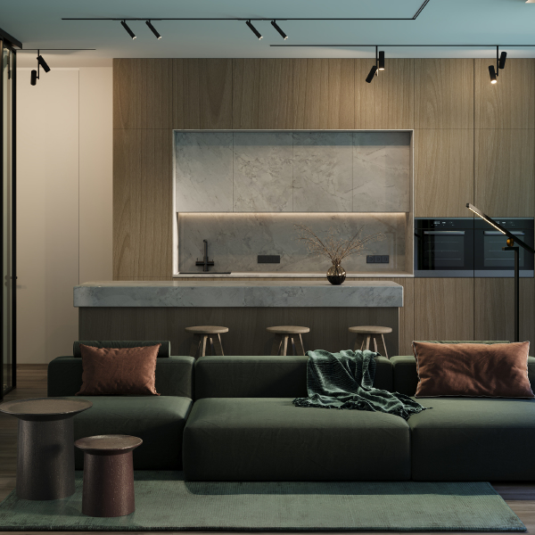 Трековый светильник Focus T Exility TR141-2-6W3K-M-B