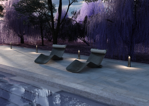 Уличный наземный светильник Konus O463FL-L7GF3K