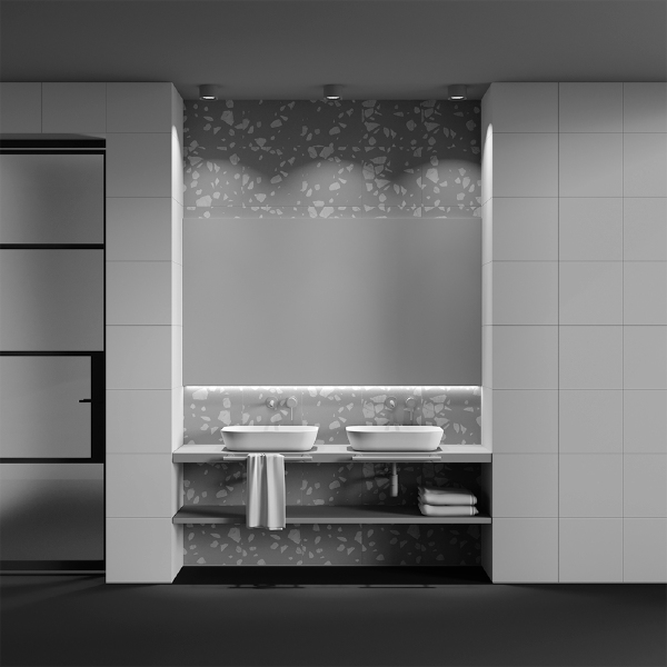 Уличный потолочный светильник Hydra C090CL-10W3K-W