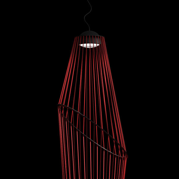 Светильник подвесной Beam 10292/A Red