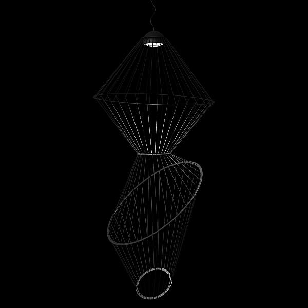 Светильник подвесной Beam 10292/B Black