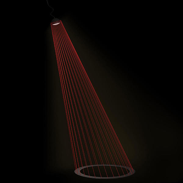 Светильник подвесной Beam 10292/C Red