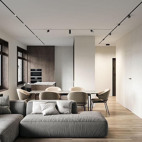 Трековый светильник Slim Magnetic 85197/01 Slim Magnetic Умный трековый светильник 20W 2700-6500K Dim R03 (черный)