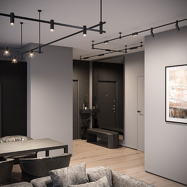 Монтажный элемент Esthetic Magnetic Esthetic Magnetic Декоративная стойка с коннектором h124mm SMALL 85145/00